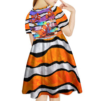 The Ocean Best Dad Kid Short Sleeve Dress Like Marlin Happy Fathers Day To a True Hero - Polynesian Pride