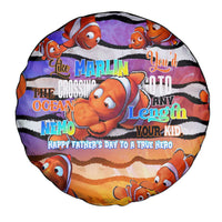 The Ocean Best Dad Spare Tire Cover Like Marlin Happy Fathers Day To a True Hero - Polynesian Pride
