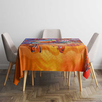 The Ocean Best Dad Tablecloth Like Marlin Happy Fathers Day To a True Hero - Polynesian Pride