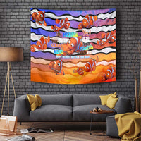 The Ocean Best Dad Tapestry Like Marlin Happy Fathers Day To a True Hero - Polynesian Pride