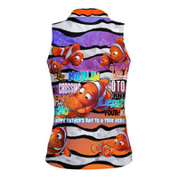 The Ocean Best Dad Women Sleeveless Polo Shirt Like Marlin Happy Fathers Day To a True Hero - Polynesian Pride