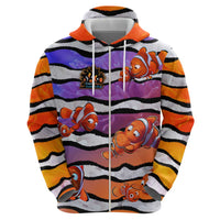 The Ocean Best Dad Zip Hoodie Like Marlin Happy Fathers Day To a True Hero - Polynesian Pride