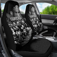 All Black Brothers Rugby Car Seat Cover New Zealand Maori Haka