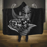 All Black Brothers Rugby Hooded Blanket New Zealand Maori Haka