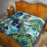 Wailua Falls Hawaii Quilt Kauai Natural Beauty