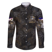 Personalized Shaka Girls America Samoa Family Matching Mermaid Dress and Hawaiian Shirt Tropical Flowers Vintage