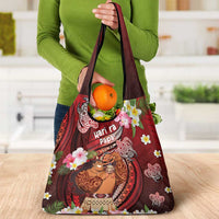 New Zealand Father's Day Grocery Bag Happy Father And Child