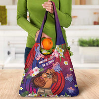 Samoa Father's Day Grocery Bag Happy Father And Child