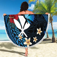 Hawaii Butterfly Beach Blanket Kanaka Maoli Mix Hibiscus