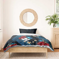 Hawaii Butterfly Bedding Set Kanaka Maoli Mix Hibiscus