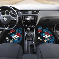 Hawaii Butterfly Car Mats Kanaka Maoli Mix Hibiscus