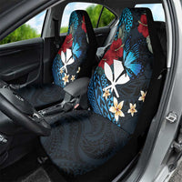 Hawaii Butterfly Car Seat Cover Kanaka Maoli Mix Hibiscus