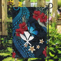Hawaii Butterfly Garden Flag Kanaka Maoli Mix Hibiscus