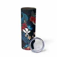 Hawaii Butterfly Skinny Tumbler Kanaka Maoli Mix Hibiscus