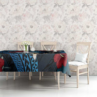 Hawaii Butterfly Tablecloth Kanaka Maoli Mix Hibiscus