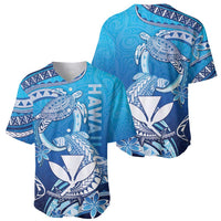 Hawaii Baseball Jersey Turtle With Hammerhead Shark Oceanic