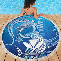 Hawaii Beach Blanket Turtle With Hammerhead Shark Oceanic