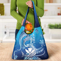 Hawaii Grocery Bag Turtle With Hammerhead Shark Oceanic