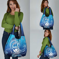 Hawaii Grocery Bag Turtle With Hammerhead Shark Oceanic