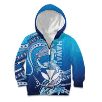 Hawaii Kid Hoodie Turtle With Hammerhead Shark Oceanic