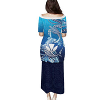 Hawaii Puletasi Turtle With Hammerhead Shark Oceanic