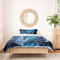 New Zealand Matariki Bedding Set Maori Koru Mix Silver Fern