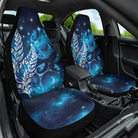 New Zealand Matariki Car Seat Cover Maori Koru Mix Silver Fern