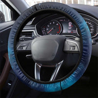 New Zealand Matariki Steering Wheel Cover Maori Koru Mix Silver Fern