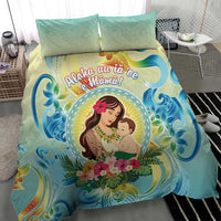 Hawaii Mother's Day Bedding Set I Love You Mom