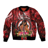 Personalised New Zealand Mother's Day Bomber Jacket I Love You Mom