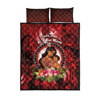 New Zealand Mother's Day Quilt Bed Set I Love You Mom