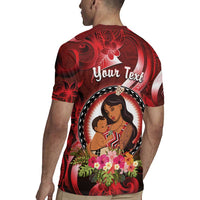 Personalised New Zealand Mother's Day Rugby Jersey I Love You Mom