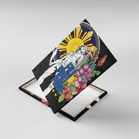 Filipinos Lapu-Lapu Hero Philippines Canvas Wall Art Hibiscus Flowers Style