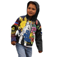 Filipinos Lapu-Lapu Hero Philippines Kid Hoodie Hibiscus Flowers Style