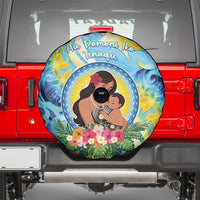 Fiji Mother's Day Spare Tire Cover I Love You Mom DT04 - Polynesian Pride