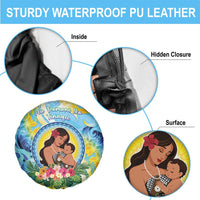 Fiji Mother's Day Spare Tire Cover I Love You Mom DT04 - Polynesian Pride