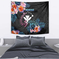 Hawaii Tapestry Kanaka Maoli With Fish Hook