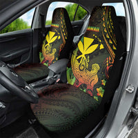 Hawaii Car Seat Cover Kanaka Maoli With Hammerhead Shark