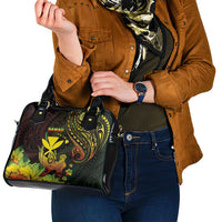 Hawaii Shoulder Handbag Kanaka Maoli With Hammerhead Shark