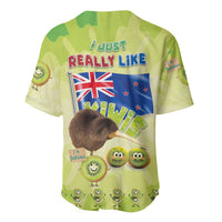 New Zealand Kiwi Baseball Jersey I Just Really Like Kiwis