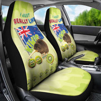 New Zealand Kiwi Car Seat Cover I Just Really Like Kiwis DT04 - Polynesian Pride