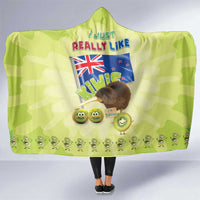New Zealand Kiwi Hooded Blanket I Just Really Like Kiwis