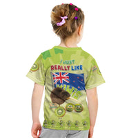 New Zealand Kiwi Kid T Shirt I Just Really Like Kiwis
