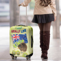 New Zealand Kiwi Luggage Cover I Just Really Like Kiwis