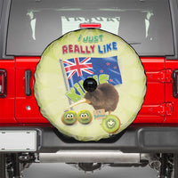 New Zealand Kiwi Spare Tire Cover I Just Really Like Kiwis DT04 - Polynesian Pride