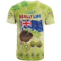 New Zealand Kiwi T Shirt I Just Really Like Kiwis