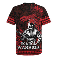 Hawaii Ikaika Warrior Rugby Jersey Hawaiian Tribal Tattoo