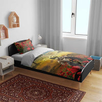 New Zealand ANZAC Day Bedding Set The Ode Remembrance And Poppy