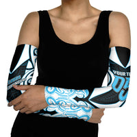 Custom Aotearoa Ngati Kahungunu Arm Sleeves New Zealand Traditional Maori Pattern