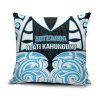 Aotearoa Ngati Kahungunu Pillow Cover New Zealand Traditional Maori Pattern